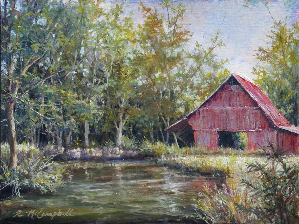 A smaller image of a barn painting