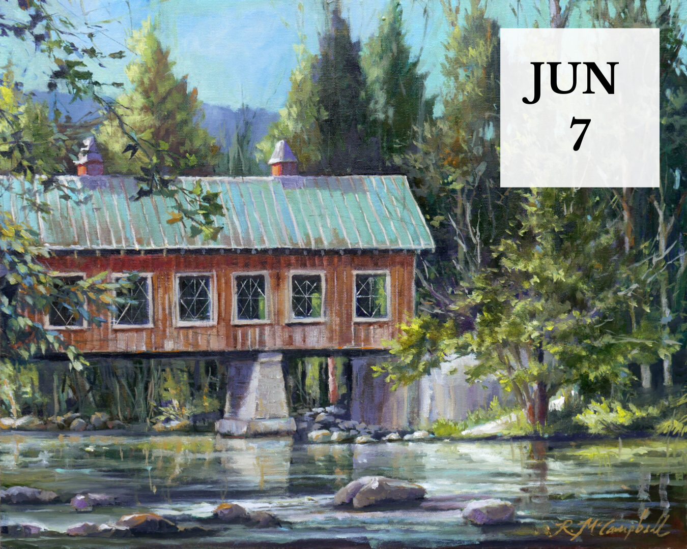 plein air painting workshop in the smoky mountains